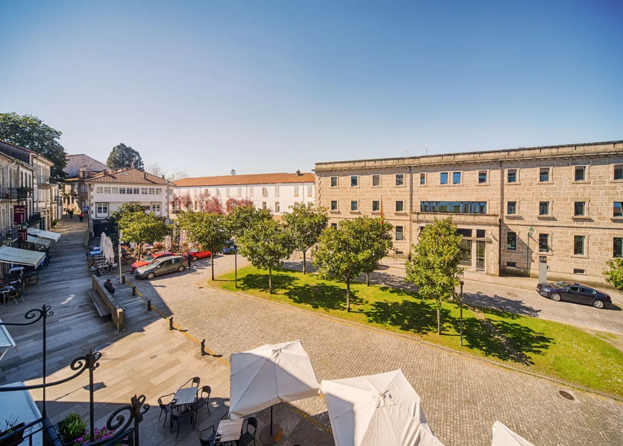 Habitación doble con cama supletoria — PR 25 de Julio, Santiago de Compostela